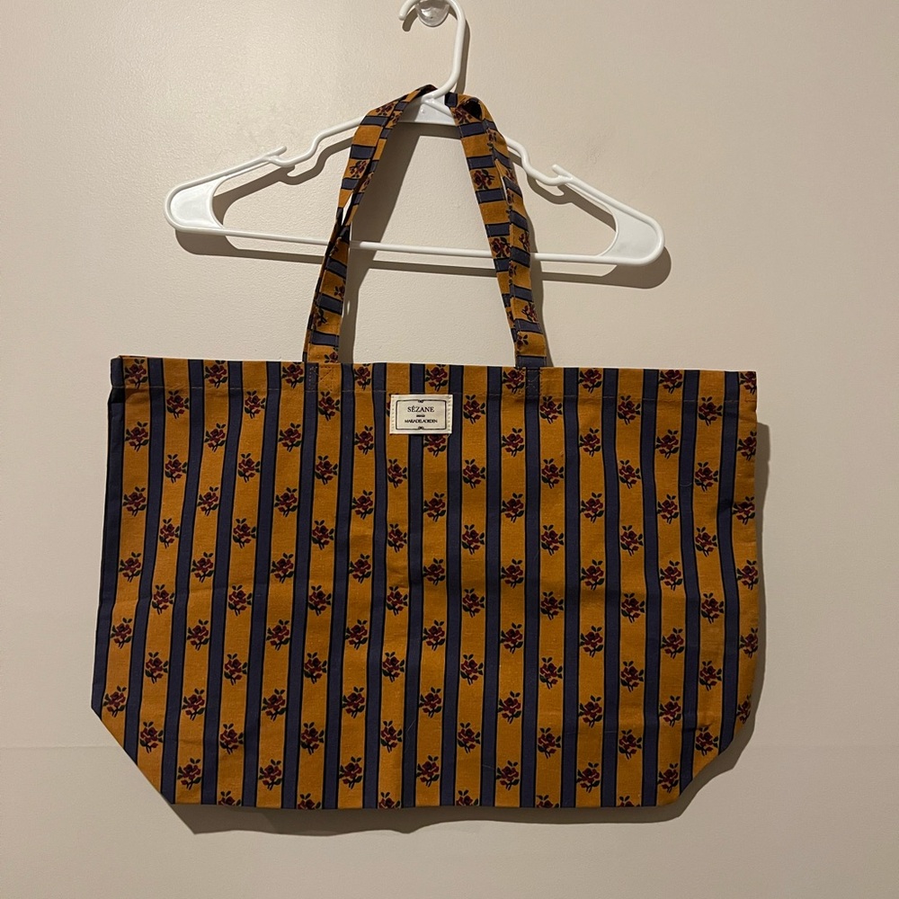 NEW Sezane Maria De La Orden Tote Bag
